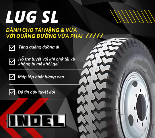 LỐP XE INDEL LUG SL