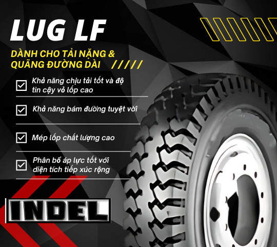 LỐP XE INDEL LUG LF