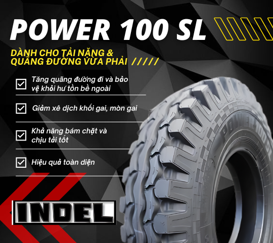 LỐP XE INDEL POWER 100 SL