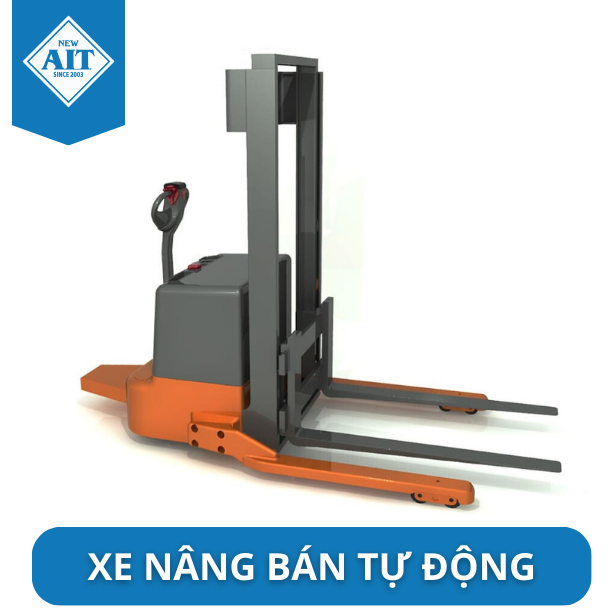 xe nâng bán tự động