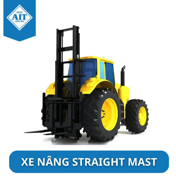 xe nâng straight mast